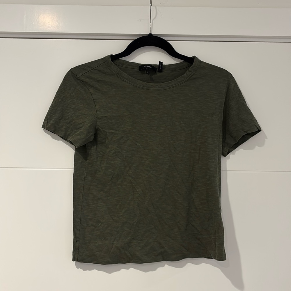Theory Green Women's T-Shirt